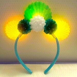 LED Seashell Headband NWOT
